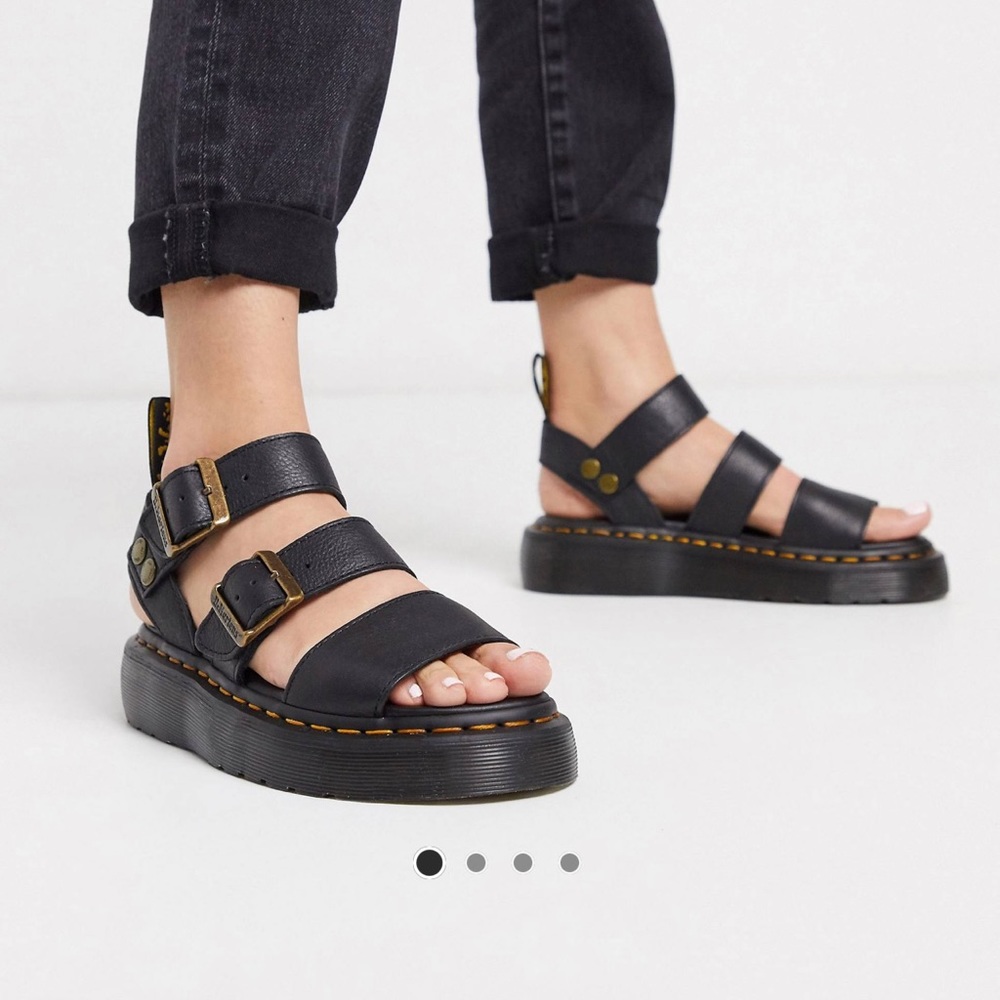 Dr. Martens Gryphon leather chunky sandals